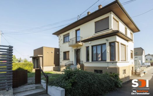 FEGERSHEIM – MAISON 145M² SUR 4,20 ARES AVEC JARDIN + GGE ET S/S COMPLET