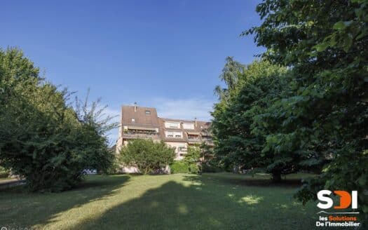 FEGERSHEIM – T2-T3 / 60M² AVEC TERRASSE + GGE + PKG + CAVE