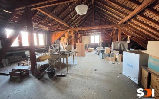 ESCHAU – MAISON PLAIN PIED 130M² SUR 8,10 ARES – 4-5P/3CH AVEC FORT POTENTIEL