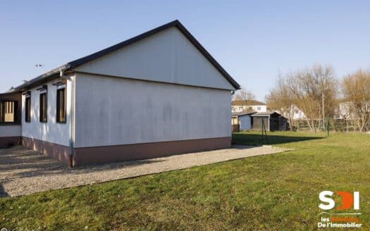 PLOBSHEIM – MAISON PLAIN PIED 70M² SUR 6,79 ARES