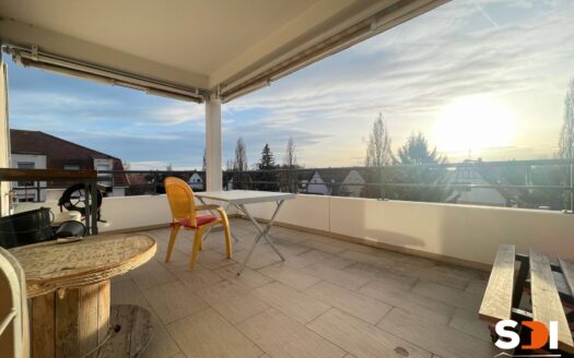 PLOBSHEIM – T4 / 84M² AVEC TERRASSE + GGE + CAVE