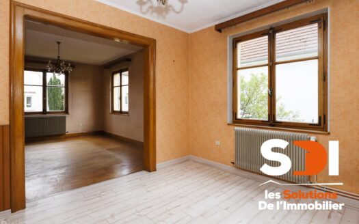 ILLKIRCH – MAISON 110M² – 5P/4CH SUR 3,50 ARES