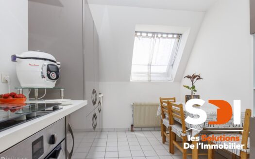 ERSTEIN – T4 DUPLEX 110M² AVEC BALCON + GGE + CAVE
