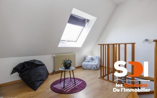 ERSTEIN – T4 DUPLEX 110M² AVEC BALCON + GGE + CAVE