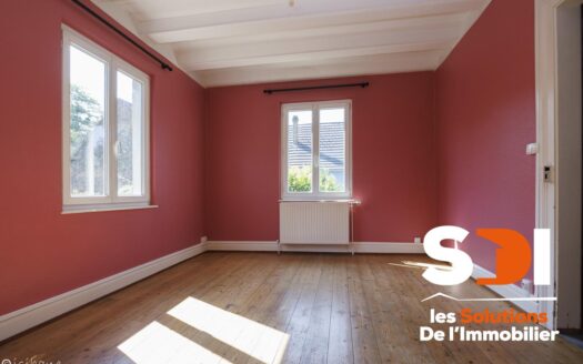 ESCHAU – MAISON 123M² SUR 5,82 ARES AVEC DEPENDANCE + COUR + JARDIN