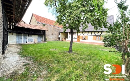 ESCHAU – MAISON 90M² SUR 6,71 ARES AVEC DEPENDANCE ET JARDIN