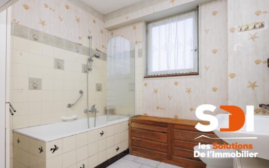 FEGERSHEIM – MAISON 111M² SUR 6,07 ARES AVEC JARDIN + GGE ET S/S COMPLET