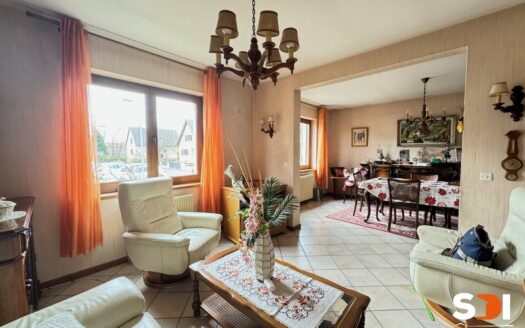 LINGOLSHEIM – MAISON 90M² SUR 4,69 ARES AVEC TERRASSE ET JARDIN