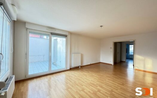 PLOBSHEIM – T3 / 70M² AVEC TERRASSES + GGE + CAVE