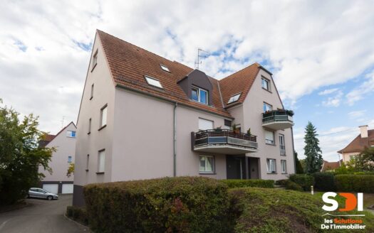 PLOBSHEIM – A LOUER T3 / 67M² AVEC TERRASSE + GGE DOUBLE