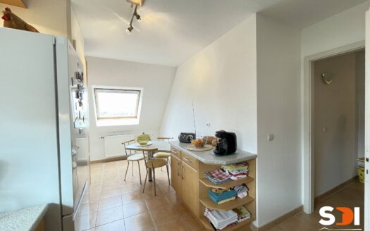 HERRLISHEIM – ATTIQUE T3/74M² AVEC 2 TERRASSES + GGE + PKG + CAVE