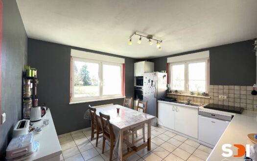 PLOBSHEIM – IMMEUBLE 185M² AVEC 2 LOGTS – S/S COMPLET SUR 5,42 ARES