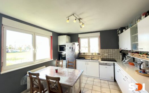 PLOBSHEIM – IMMEUBLE 185M² AVEC 2 LOGTS – S/S COMPLET SUR 5,42 ARES