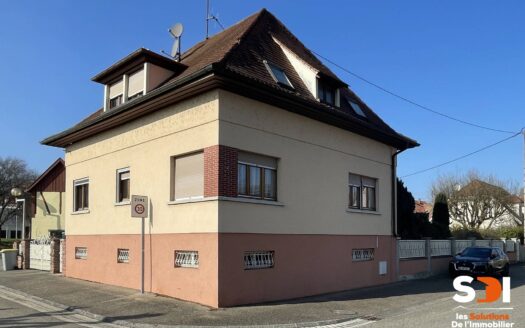 RHINAU – MAISON 130M² – 4P/3CH SUR 5,19 ARES