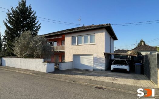 FEGERSHEIM – MAISON 155M² – 7P/5CH SUR 6,60 ARES
