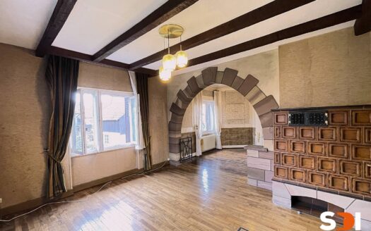 BOOFZHEIM – MAISON 130M² SUR 11,85 ARES AVEC JARDIN ARBORE + TERRASSE + DEPENDANCE + 4 GGES